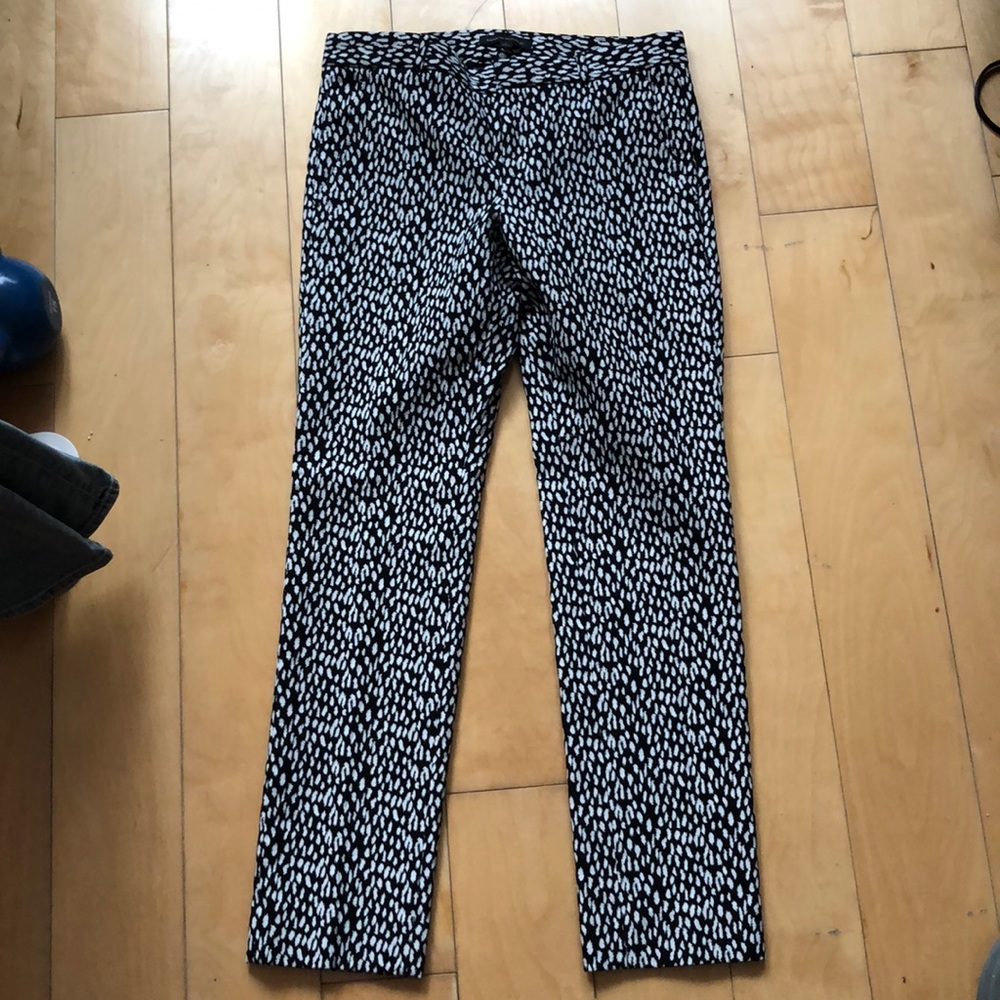 Banana Republic Cropped Spotted Trousers size 4